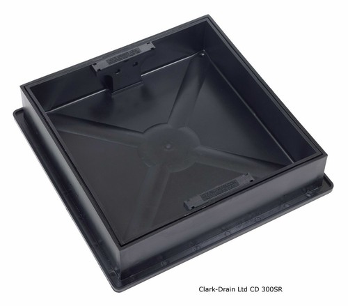 Clark recessed square round - recessed,