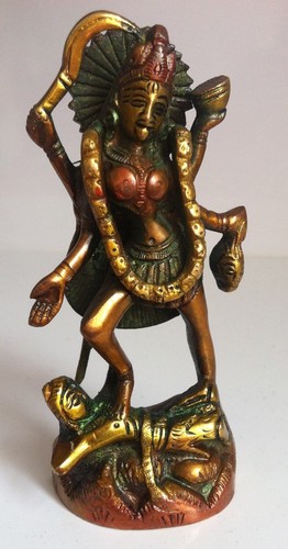 Kaali brass statue shiva alter - kaali,