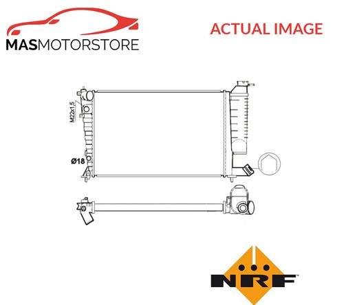 Engine cooling radiator nrf - cooling,