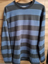 The Real McCoys - Buco - Blue/Black Stripe Racing Jersey - Large