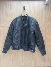 Vintage Belstaff Biker Jacket Black Leather