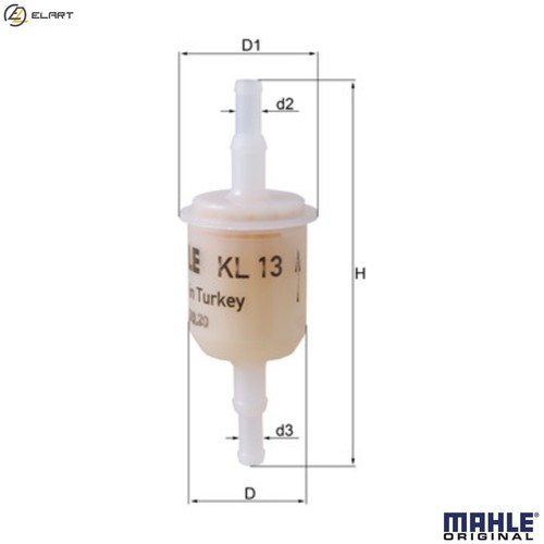 Fuel filter for - filter,