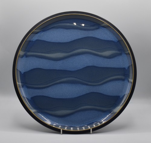 Denby blue jetty water round - denby,