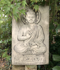 STONE GARDEN ZEN BUDDHA WALL PLAQUE SERENE MEDITATION / HANGING ORNAMENT 🙏