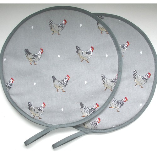 Chickens aga hob - chickens,