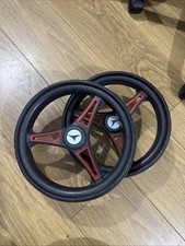 Motocaddy Cube Push Trolley Set Of Wheels, Graphite/Red, Good Condition