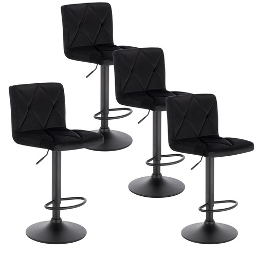 Velvet bar stools - 2/4/6x,