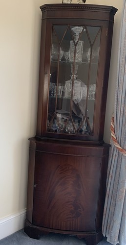 Corner drinks cabinet with - corner, cabinet(with