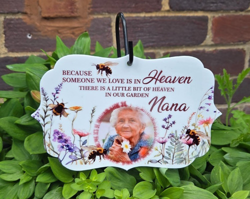 Personalised memorial grave - memorial,