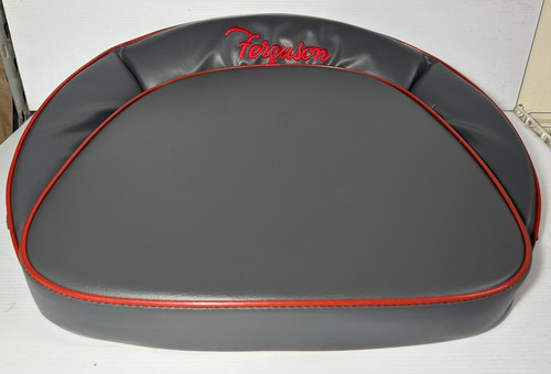 Grey red seat pan - red,