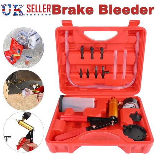 Hand vacuum pump held - held, brake