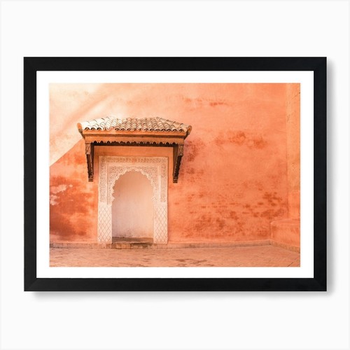 Ancient moroccan door - and, wall