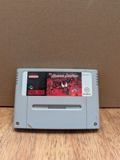 Super Nintendo SNES Spider-Man and Venom: Maximum Carnage English PAL Cart Only