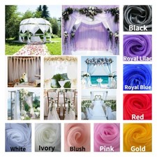 Sheer Organza Voile Fabric