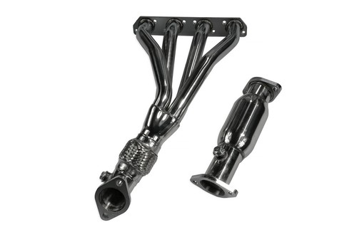 Exhaust manifold header for