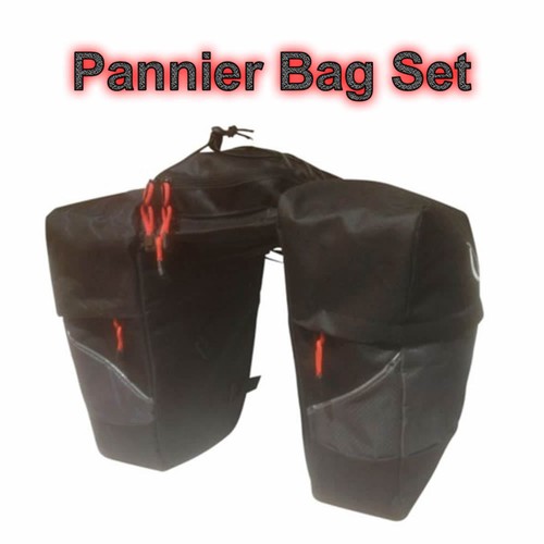 New double bicycle - new, pannier