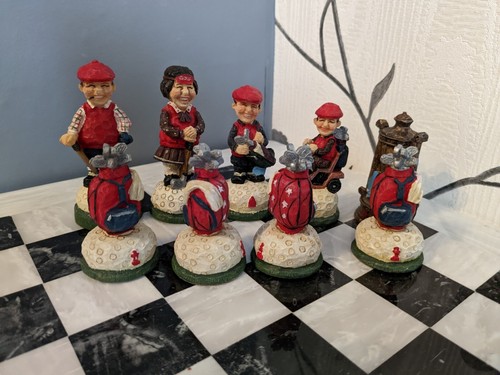 Novelty golf chess set latex - novelty,