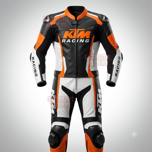 Ktm style motorcycle leather - style,