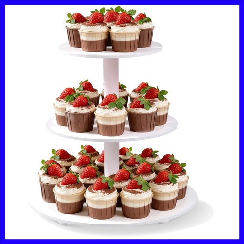 Tier wooden cupcake - 3-tier,