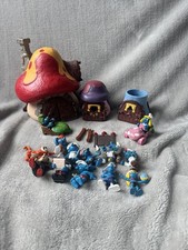 Vintage Smurf Houses Toadstool
