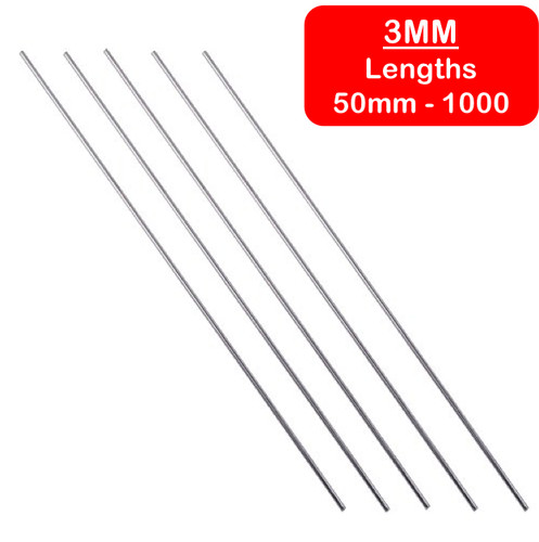 3mm stainless steel round - steel, bar