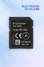  MERCEDES GARMIN SAT NAV NAVIGATION SD 2020/2021 V17 MAP17 EUROPE UK