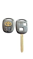 2 Buttons Key Fob Case Shell For Toyota Yaris 2005 2006 2007 2008 2009 2010 2011
