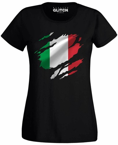 Torn italy flag - torn,