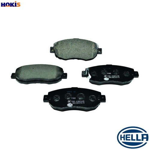 Brake pad set disc - brake,