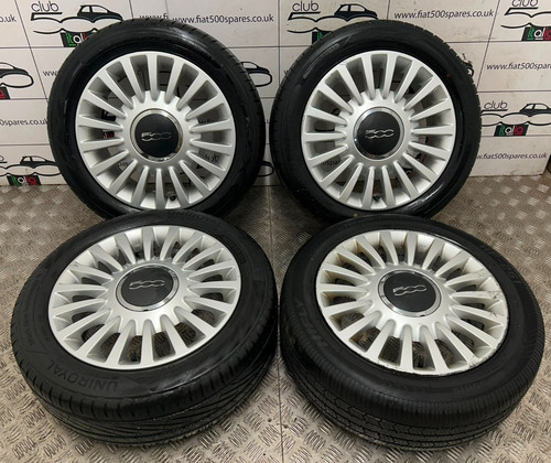 Fiat 500 alloy wheels - 15",