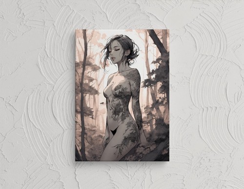 Abstract woman portrait - abstract,