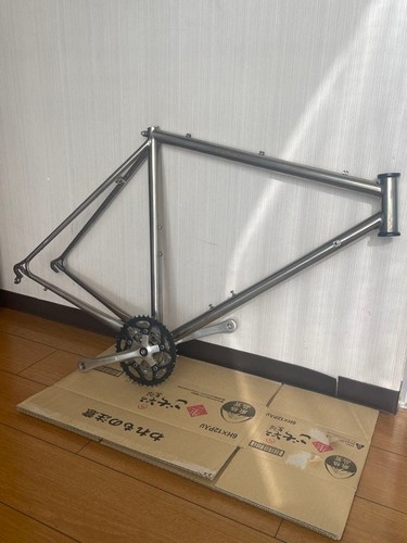 Titanium road bike frame - bike,