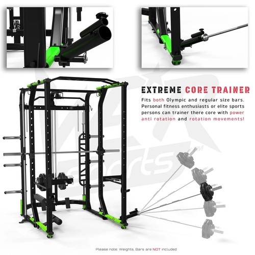 Power rack home - rack, gym