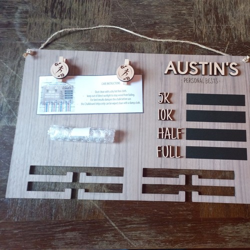 Austin wooden medal - austin's,