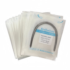 Dental Orthodontic Arch Wires Stainless Steel Natural Form Rectangular Arcs