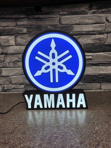 Large size yamaha - led, blue