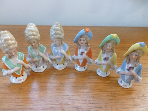 Vintage porcelain half lady - vintage,