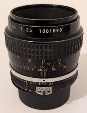 Nikon 55mm f/3.5 Micro Nikkor