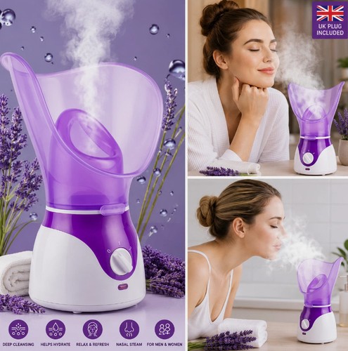 Purple facial steamer spa - facial,