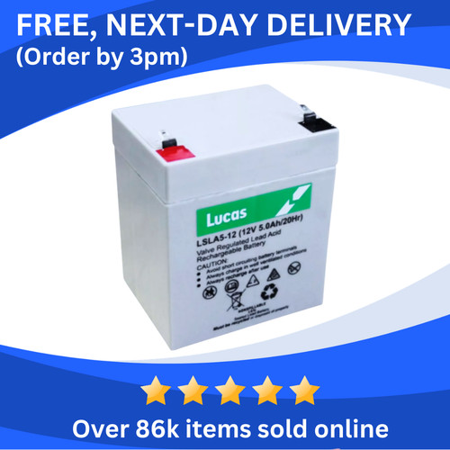 Scooter battery 12v - scooter, 5ah