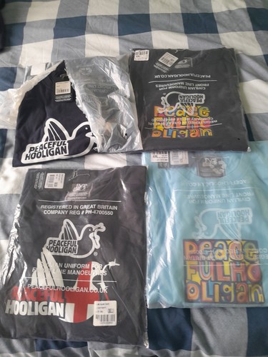 Peaceful hooligan tshirts - hooligan,