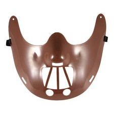 HENBRANDT Adult Hannibal Lecter Mask (Brown)