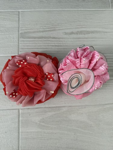 Bundle flower hair clips - flower,