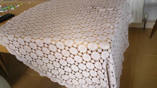 Vintage hand crochet cotton - crochet,