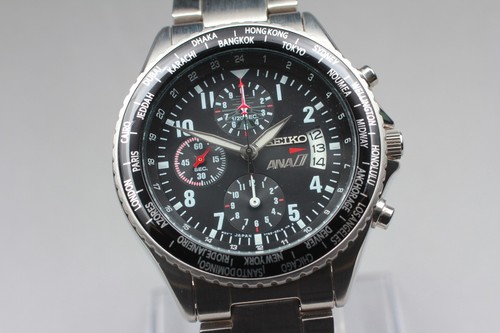Near mint seiko 7t92 0vg0 - seiko, 7t92-0vg0