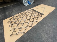Chain Harrows Grass 2 Way Tines Fixed 4ft 6ft Quality Cheapest 12mm Dia Tine