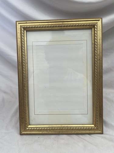 Vintage gilded wooden picture - vintage,