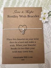 Fertility Wish Bracelet/ Feet