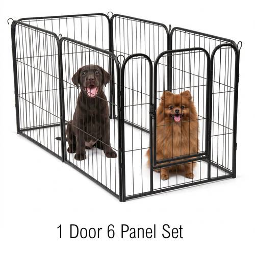 Metal dog playpen foldable - playpen,