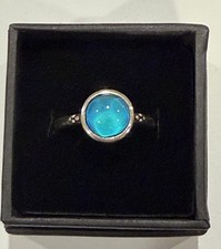 Round Design Sterling Silver